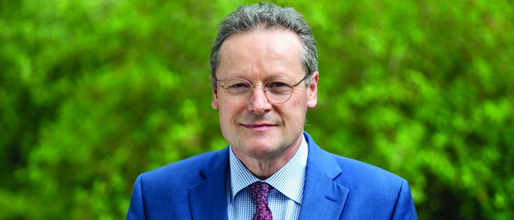 Wieland Niekisch, hier bei seiner Kandidatur zur Kommunalwahl für das Bündnis „Mitten in Potsdam“.