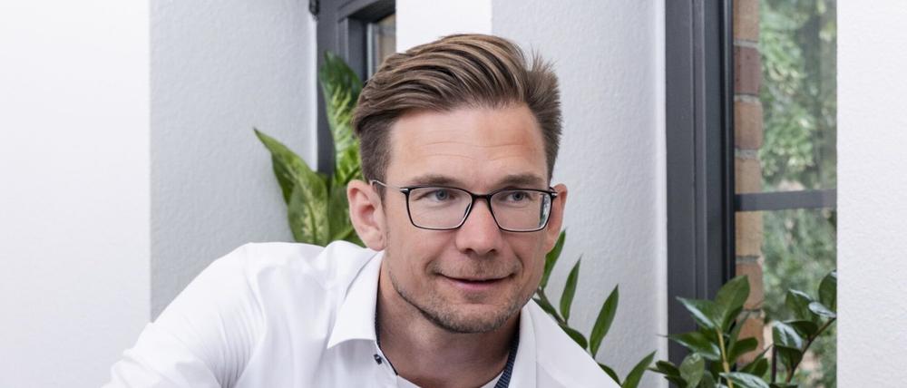 Der Potsdamer Unternehmer Falko Nowak.