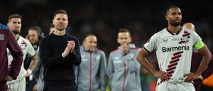 Trainer Xabi Alonso (l.) und sein Team fanden kein Mittel gegen die starken Italiener.
