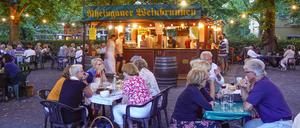 Der „Weinbrunnen“ am Rüdesheimer Platz in Berlin-Wilmersdorf.