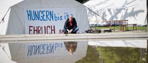 Der Ingenieur Wolfgang Metzeler-Kick nimmt seit 77 Tagen keine feste Nahrung zu sich.