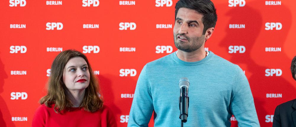 Jana Bertels und Kian Niroomand.