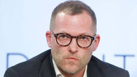 Julian Reichelt bei einer Veranstaltung in Leipzig