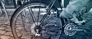Fahrradschloss wird mit Stichsäge geknackt