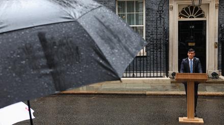 Der britische Premierminister Rishi Sunak