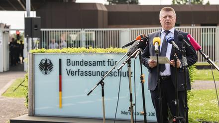 Haldenwang sieht sich durch die Abweisung der Berufungsklage der AfD durch das Oberverwaltungsgericht in Münster in seinem Kurs bestärkt. 