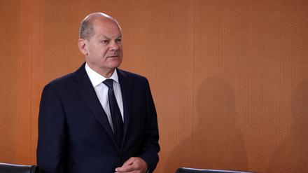 Bundeskanzler Olaf Scholz.