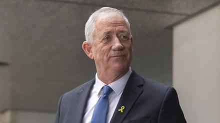  Benny Gantz, Mitglied des israelischen Kriegskabinetts.