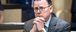 Wie steht es um die Linke von Ministerpräsident Bodo Ramelow? Die Kreistags-, Stadt- und Gemeinderatswahlen sind ein Testlauf für die mit Spannung erwartete Landtagswahl am 1. September. 