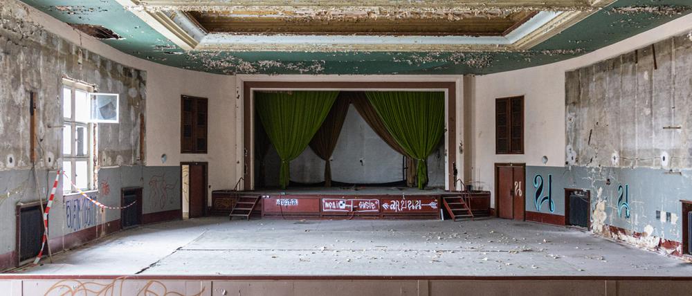 Der historische Saal, wie er heute aussieht.