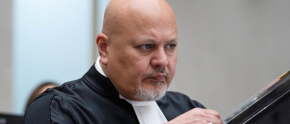 Staatsanwalt Karim Khan, Chefankläger des Internationalen Strafgerichtshofes.
