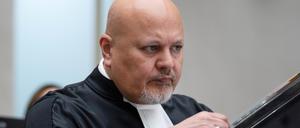 Staatsanwalt Karim Khan, Chefankläger des Internationalen Strafgerichtshofes.