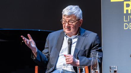 Joschka Fischer (Grüne), ehemaliger Außenminister und Vizekanzler Deutschlands