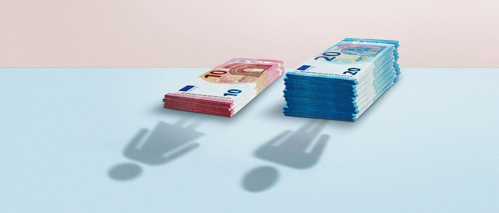 In Berlin ist der Unterschied beim Gehalt von Frauen und Männern besonders groß in der Gruppe derjenigen, die schon lange im Betrieb sind.