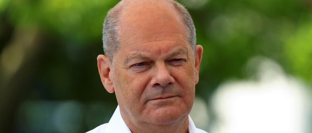 Kanzler Olaf Scholz 
