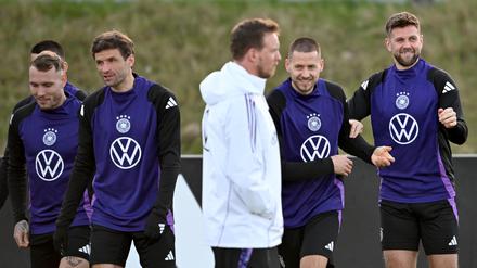 Bundestrainer Julian Nagelsmann will die gute Stimmung der vergangenen Testspiele mitnehmen.