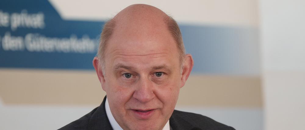  Roger Lewandowski (CDU), alter, neuer Landrat des Kreises Havelland. 