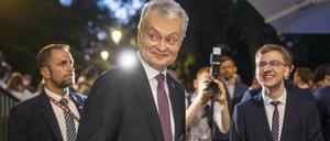 Der litauische Präsidentschaftskandidat Gitanas Nauseda