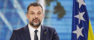 Minister unter Verdacht: Elmedin Dino Konakovic, Außenminister von Bosnien und Herzegowina.