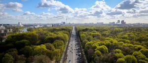Der Tiergarten ist Berlins größte innerstädtische Grünfläche mit Schatten für heiße Tage. 