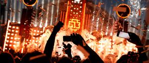 Aus dem Zuschauerraum: das Rammstein-Konzert in Tallinn 2023. 