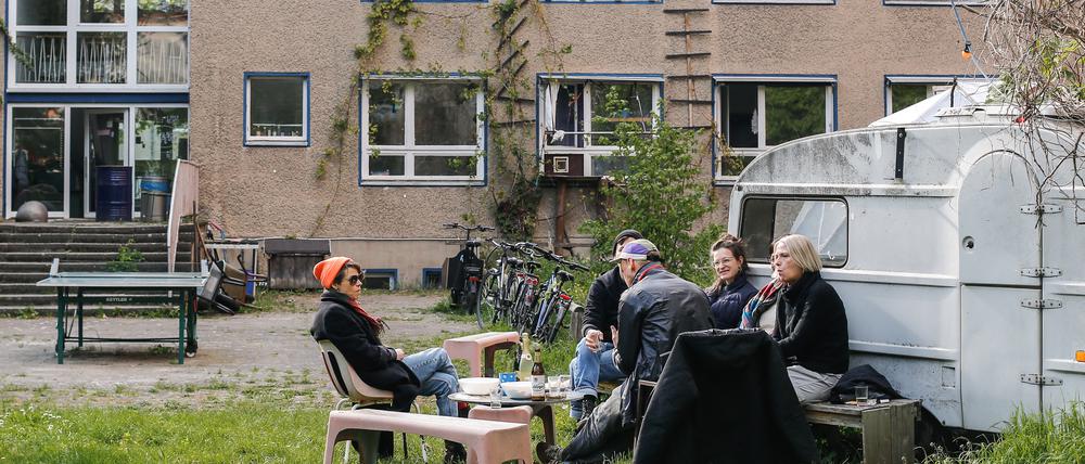 Kunsthaus vor dem Abriss: Die Nutzer:innen des Kreativ-Hauses „Heikonaut“ suchen nach neuen Räumen in Lichtenberg.