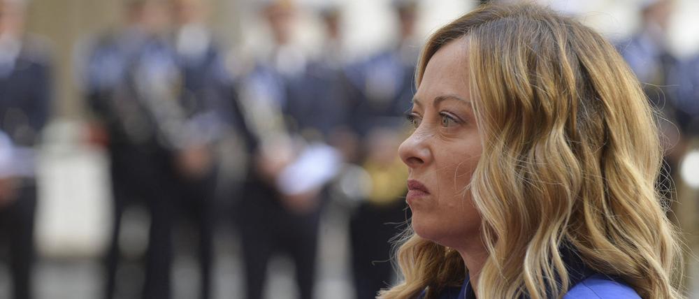 Italiens Regierungschefin Giorgia Meloni