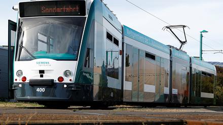 Neue Schienen bekommt die Friedrich-Ebert-Straße