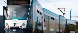 Neue Schienen bekommt die Friedrich-Ebert-Straße