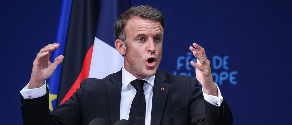 Emmanuel Macron.