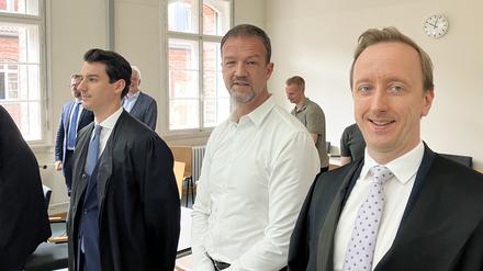 Fredi Bobic (M.) hat noch was auszufechten mit Hertha BSC.