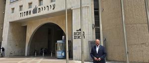 Frank Bewig, Bürgermeister Berlin-Spandau, in Israel Aschdod. Fotos: Bewig

Frank Bewig