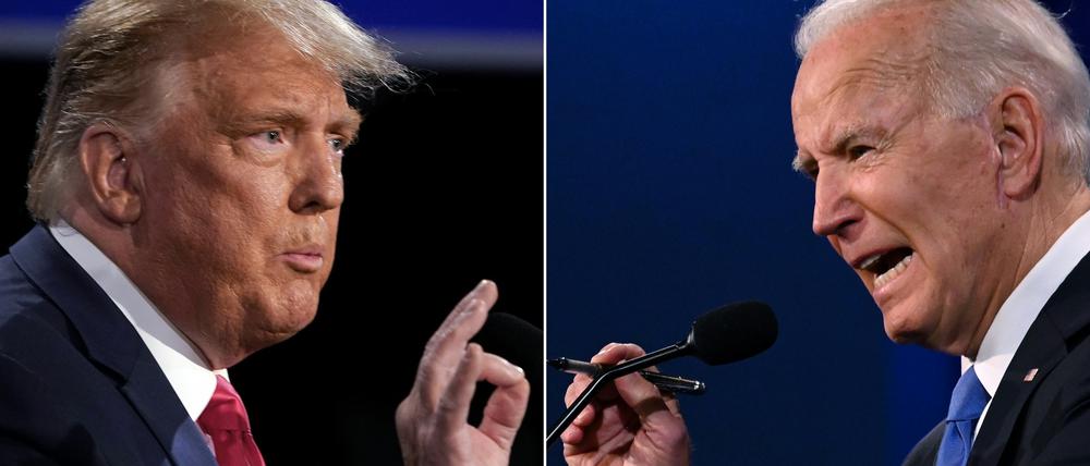 Vor vier Jahren, in der TV-Debatte mit Joe Biden, weigerte sich Donald Trump, fest zuzusagen, eine mögliche Niederlage anzuerkennen und zu respektieren.
