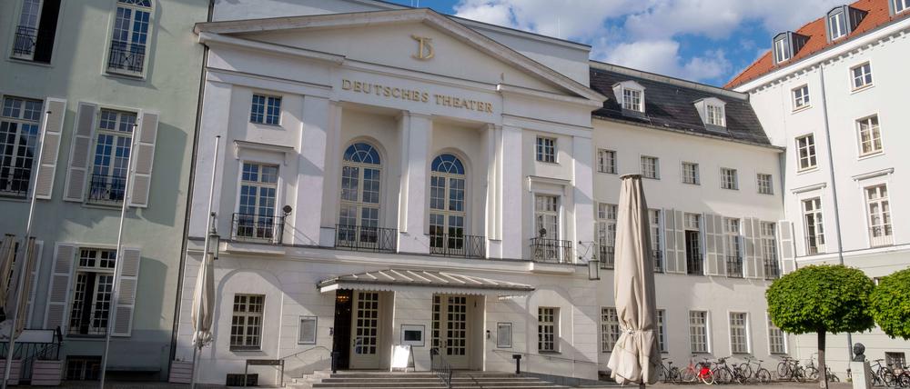 Das Deutsche Theater DT in der Schumannstraße in Berlin.