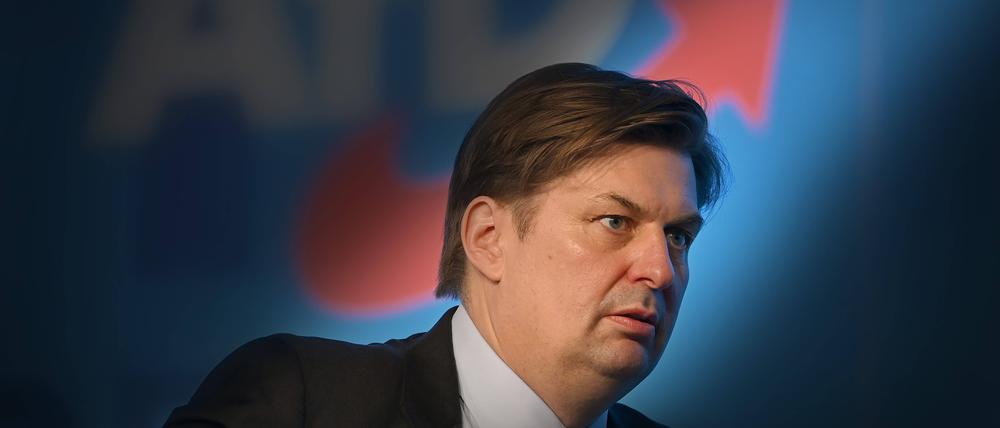 Die Skandale ihres Spitzenkandidaten für die Europawahl, Maximilian Krah, machen der AfD zu schaffen.