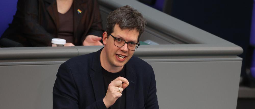 Lukas Köhler (FDP) spricht bei der 100. Sitzung des Deutschen Bundestages (Archivbild).