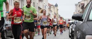 15. ProPotsdam Schlösserlauf 2018, Brandenburger straße  Foto: Manfred Thomas