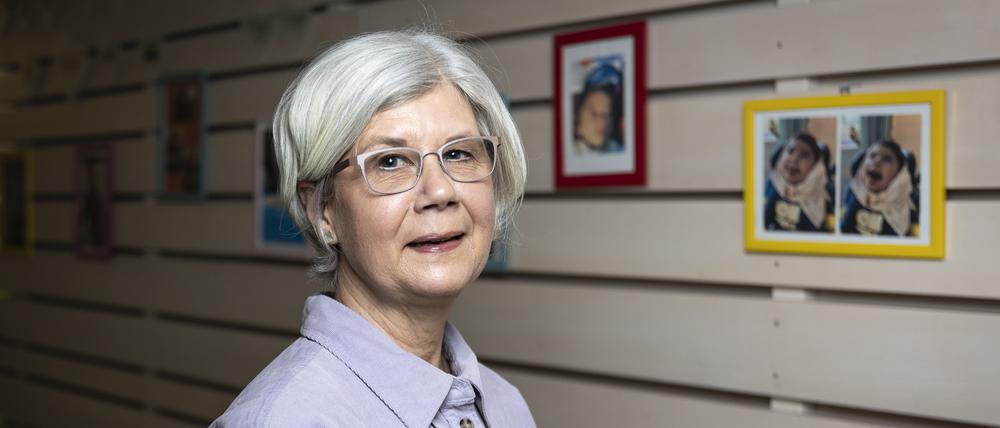 Pia Heinreich, Leiterin des Kinderhospizes „Berliner Herz“ in Friedrichshain, für „Im Gespräch“.