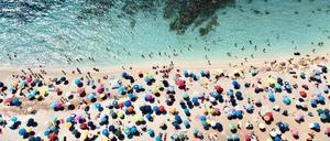Strand in Sardinien.