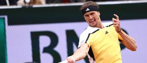 Alexander Zverev präsentiert sich bislang sehr konzentriert.
