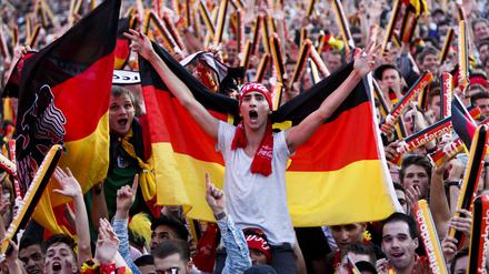 Fanmeile vor dem Brandenburger Tor