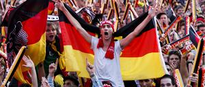 Fanmeile vor dem Brandenburger Tor