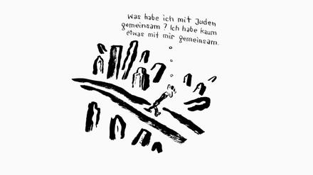 Eine Szene aus Nicolas Mahlers „Komplett Kafka“.