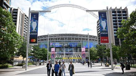 Das Wembley-Stadion in London.