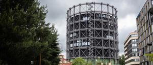 Das neue Gasometer-Gebäude auf dem Euref-Campus.