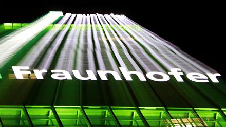 Die Zentrale der Fraunhofer-Gesellschaft, aufgenommen am 26.02.2014 in München.