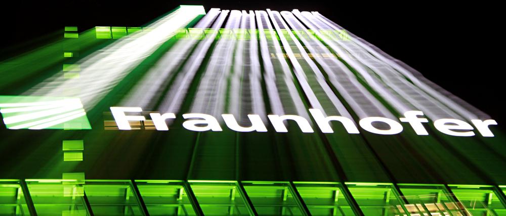 Die Zentrale der Fraunhofer-Gesellschaft, aufgenommen am 26.02.2014 in München.