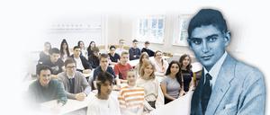 Klasse 10a des Walther-Rathenau-Gymnasiums für "Im Gespräch" anlässlich des 100. Todestages Franz Kafkas.