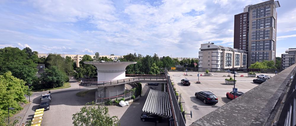 Potsdam, 27.05.2024, Lokales, Wahlkreis 5, Blick vom Stern-Center in Richtung Drewitz, Foto: Ottmar Winter PNN ACHTUNG: Foto ist ausschließlich für redaktionelle Berichterstattung der PNN und des TGSP! Eine kommerzielle Nutzung, z.B. Werbung, ist ausgeschlossen. Die Weitergabe an nicht autorisierte Dritte, insbesondere eine weitergehende Vermarktung über Bilddatenbanken, ist unzulässig.