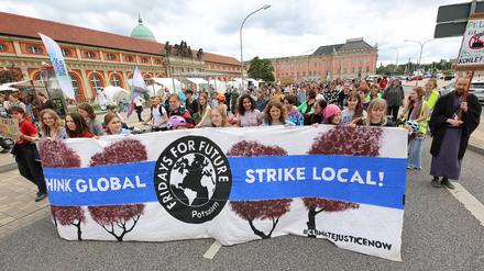 Fridays for Future demonstrierte in der Innenstadt für mehr Klimaschutz.